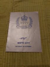 White city 1977 for sale  NEWCASTLE UPON TYNE