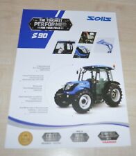 Solis 90S Tractor Brochure Broszura Broszura Indie na sprzedaż  PL