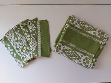 Nappe serviettes coton d'occasion  Perpignan-