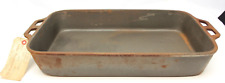 Assador/frigideira de peixe vintage Lodge ferro fundido pesado 21-3/4" x 11-5/8" EUA NOS PH comprar usado  Enviando para Brazil