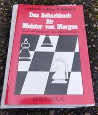 Schachbuch meister morgen gebraucht kaufen  Niederrad