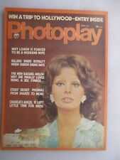 Photoplay - Revista de fãs de cinema - Edição de abril de 1977 - Capa Sophia Loren, usado comprar usado  Enviando para Brazil