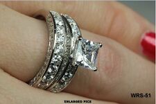 Princess cut sterling for sale  Westminster