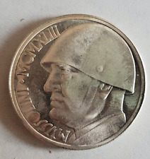 mussolini moneta 20 lire 1918 usato  L Aquila