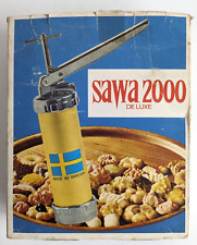 Vintage Sawa 2000 Deluxe Cookie Press Manual Portable With Discs & Attachments for sale  Shipping to South Africa