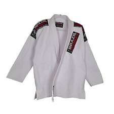 Jaqueta branca Brazil Combat autêntica Brazilian Jiu Jitsu Komono Gi tamanho A1 comprar usado  Enviando para Brazil