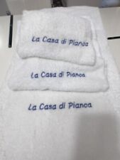 Set asciugamani personalizzati usato  Portogruaro