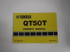 Yamaha qt50t owner for sale  LONDON