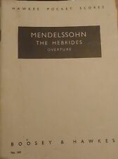 Mendelssohn. hebrides fingal for sale  BROMLEY