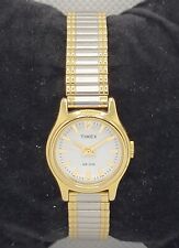 Relógio feminino Timex Classic pequeno redondo prata tom dourado pulseira de expansão K6 comprar usado  Enviando para Brazil