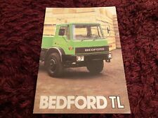 Bedford TL Truck Commercial Brochure 1981 - UK Issue , used for sale  THATCHAM