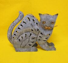Ddelizioso gatto metallo usato  Vercelli