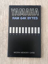 YAMAHA JAPAN - RAM 64K BYTES MCD64 MEMORY CARD... 900927 comprar usado  Enviando para Brazil
