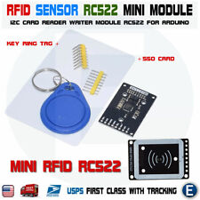 Usado, Mini etiquetas RFID RC522 sensor SPI módulo Arduino com 2 etiquetas MFRC522 DC 3.3V comprar usado  Enviando para Brazil