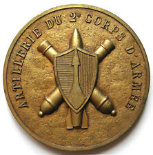Medaille table artillerie d'occasion  France