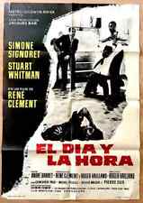 El Día Y La Hora 1963 Poster Cartel Cine Original 70X100 Estreno segunda mano  Embacar hacia Argentina