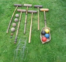 Vintage croquet set for sale  RETFORD
