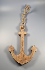 Wooden ornamental anchor for sale  SOLIHULL