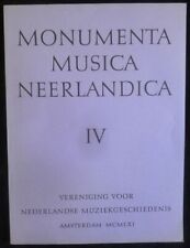 Monumenta musica neerlandica gebraucht kaufen  Lübeck