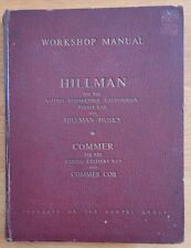 1956 workshop manual for sale  TONBRIDGE