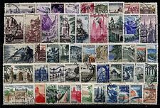 Lot timbres oblitérés d'occasion  Saint-Alban-Leysse
