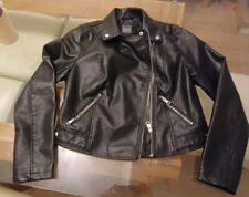 primark leather jacket for sale  AYR