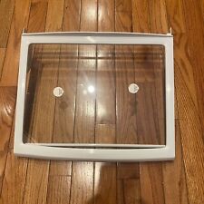 GE Refrigerator Spill Proof Glass Shelf Part # 200D6284P002 Slide out Genuine, used for sale  Shipping to South Africa