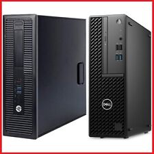 Computador Windows 10 barato rápido - Intel Core i3 8GB Ram 120GB SSD Dell HP SFF* comprar usado  Enviando para Brazil