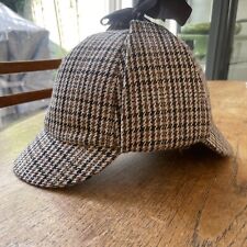 Jaxon Deerstalker Hat Sherlock Holmes James Men’s Medium Victorian Hunting , used for sale  Shipping to South Africa