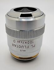 Leica Leitz PL Fluotar 100X Brightfield Darkfield Objective 567018 M32 comprar usado  Enviando para Brazil