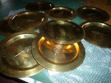 Lot assiettes metal d'occasion  Saint-Amand-Montrond