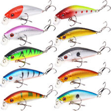 10pcs minnow fishing for sale  Shipping to Ireland