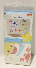RoomMates Baby Shark Wall Decals Peel And Stick Removable 39pc *Open Box* for sale  Shipping to South Africa