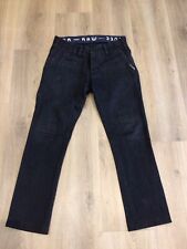 Mens  GSTAR Black Denim Cotton Pants SIZE 34” L 34” … for sale  Shipping to South Africa