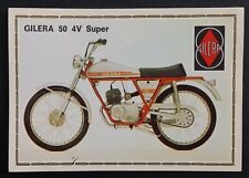 Vignette PANINI Super Moto n°62 GILERA 50 4V Super Sticker Aufkleber 1975 segunda mano  Embacar hacia Argentina