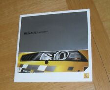 Renault sport brochure for sale  FAREHAM