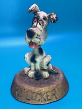 Chris Hammack 1989 Cowboy Carvin's Ol' Pot lamer resina perro escultura segunda mano  Embacar hacia Argentina