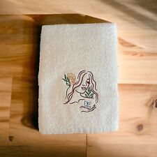 Lote de 12 toallas de baño/spa/salón 100 % algodón - 24""x50"" blancas ~ nuevas sin etiquetas segunda mano  Embacar hacia Mexico