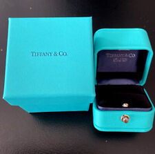Used, Original Tiffany Blue Leather Engagement Ring Box - Tiffany & Co. for sale  LONDON
