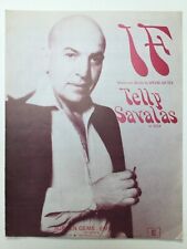 Telly savalas sheet for sale  MANSFIELD