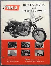 Bsa accessories speed for sale  Shipping to Ireland