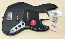 Used, FENDER SQUIER JAZZ J BASS CHARCOAL FROST METALLIC LOADED BODY BASS GUITAR JBASS for sale  Shipping to Canada