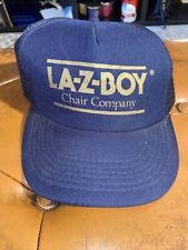 Boné caminhoneiro vintage La-Z-Boy Chair Company Snapback azul marinho ajustável X comprar usado  Enviando para Brazil