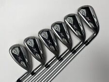 Used, Callaway 2013 X Hot Womens Iron Set 6-PW+SW 50g Ladies Graphite Womens RH for sale  Shipping to South Africa