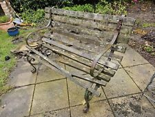 Garden bench iron for sale  HARROGATE
