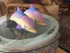 Decorative wooden dolphins for sale  Loudon