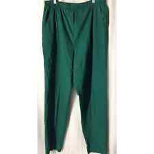 Calça esfoliante Barco feminina grande verde cordão elástico bolsos na cintura comprar usado  Enviando para Brazil