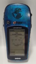 Garmin eTrex Legend H Blue Handheld LCD Display Waterproof Hiking GPS Navigator for sale  Shipping to South Africa