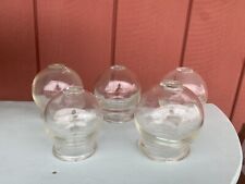 Medical Fire-Cupping Glass Massage Therapy Set of 5 Pressed Glasses for sale  Shipping to South Africa