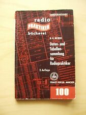 Daten tabellensammlung radiopr gebraucht kaufen  Deutschland